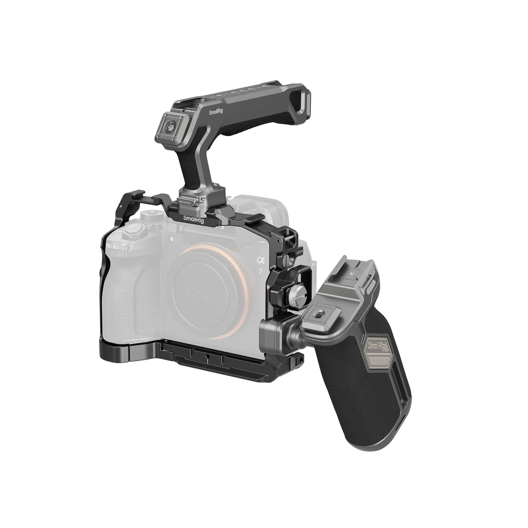 războiul stelelor   episodul v: imperiul contraatacă SmallRig 6028 Advanced \"HawkLock\" Cage Kit pentru Sony Alpha 7 V / 7R V / 7 IV